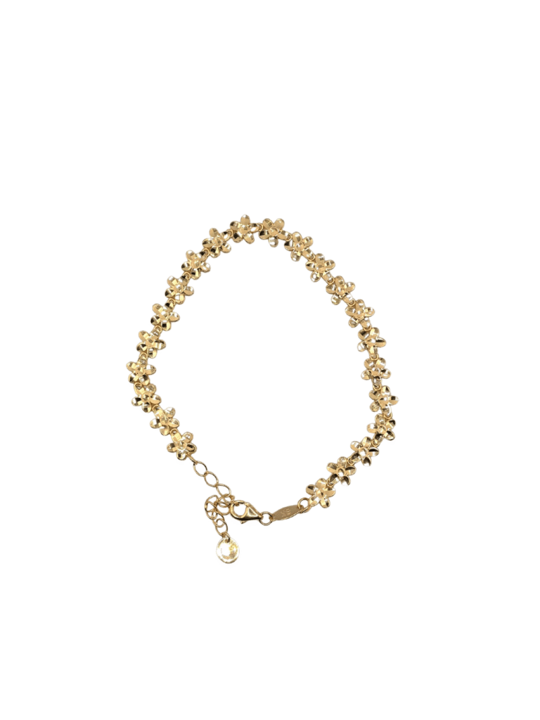 Shiny Flower Bracelet