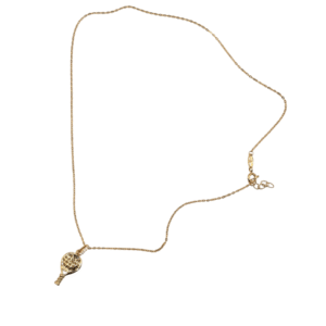 Necklace ( With Paddle Racket Charm )